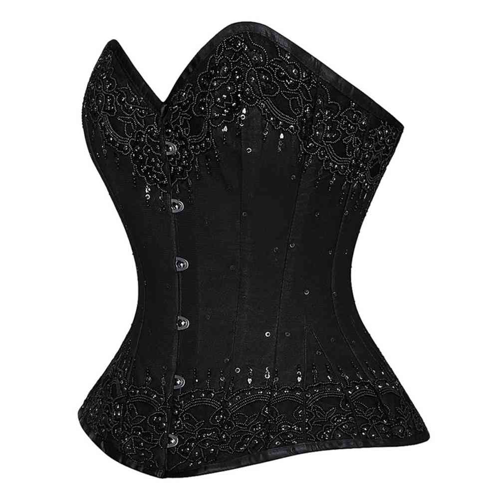 Attitude Corsets - Andariël survêtement corset - Noir